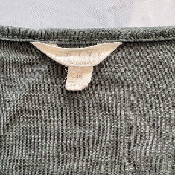 ADIVA Tunic Olive Green with Lace Embroidered Embellishments Size Medium… - Picture 8 of 8